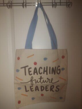 Teachers tote bag brand new with tags.